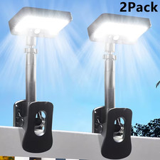 Upgraded Solar LED Clamp Light with Dual Charging (Solar + USB) Outdoor ALM picture