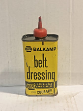 Vintage NAPA BalKamp Belt Dressing Can picture