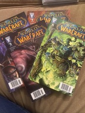 Wild Storm World Of Warcraft # 4, 5, 6, & 7. April May June July 08 picture