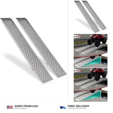 Ruedamann 2PCS 5FT Aluminum Shed Ramps, Heavy Duty 880 lbs Capacity | Loading... picture