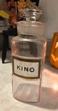 Antique Late 1800s Glass Apothecary Pharmacy Jar - Kino picture