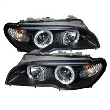 Spyder Auto 5077141 Halo LED Projector Headlights for 04-06 BMW 325Ci/330Ci picture