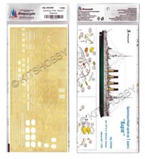 Microdesign 1/350 Russian Cruiser Varyag (Zvezda 9014) Photo Etch Details Set picture