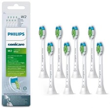 8x Packs White W2 for Philips Sonicare Diamond Clean Toothbrush Heads picture