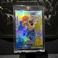 Panini 2013-14 Crusade Stephen Curry Teal Warriors Insert #38 picture