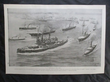 1899 Spanish American War Print - 