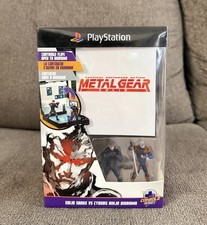 Console Heroes Playstation 1 Metal Gear Solid Snake vs Cyborg Ninja Diorama NEW picture
