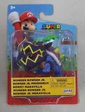 Jakks Pacific Wonder Bowser Jr. 2.5'' Action Figure 2026 Super Mario Nintendo picture