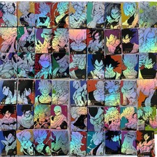 Full Set of 54 Dragon ball Heroes Premium Foil Holo Full Art Character Cards picture
