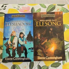 Forgotten Realms Songs & Swords Series Books 1-2 Elaine Cunningham Elfshadow PB picture