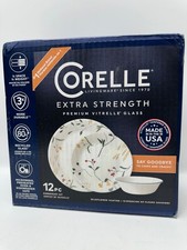 Corelle Vitrelle Signature Wildflower Scatter 12-Piece Dinnerware Set picture