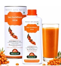 Biosash Himalayan Sea Buckthorn Pulp Juice 250ml Natural Antioxidant Omega 3 6 7 picture