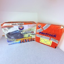 LIONEL PENNSYLVANIA FLYER 6-31936 O GAUGE Train Set + FASTRACK 6-12030 Complete picture