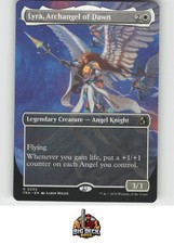 Lyra, Archangel of Dawn (Borderless) Reality Fracture Rare 294 MTG Near Mint picture