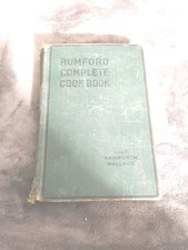 Vintage 1908 Rumford Complete Cook Book Hardcover 1918 Copyright picture