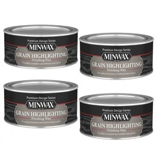 4X Minwax Grain Highlighting Finishing Wax Wood 8 oz Premium Design Series picture
