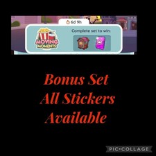 💫 Monopoly_Go Stickers Bonus Set Moving Moments Stickers  ⚡️Fast Sending picture