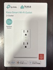 TP-Link Kasa Smart WiFi Outlet - 2-Outlet (KP200) picture