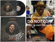 George Clinton Signed Funkadelic Maggot Brain Album COA Proof Autographed Vinyl picture