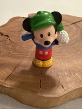 HTF RARE Fisher Price Little People Golf Mickey Character Replacement Piece picture