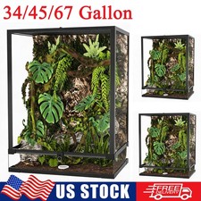 34/45/67 Gal Reptile Terrarium Reptile Enclosure Top Ventilation Watertight Base picture