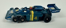 Blue AFX G-Plus Elf Tyrell No.4 Slot Car Vintage 1970's Tested Working picture