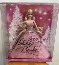 2009 Holiday Barbie Collector Edition (2009) Mattel Pink Dress picture