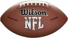 Wilson NFL MVP Football Official Size 9 Composite Leather American Game Ball NEW picture