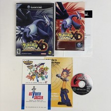 Nice Pokemon XD: Gale of Darkness - (Gamecube) CIB w/ Manual Poster Inserts picture