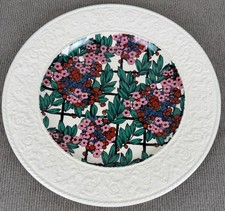 Vintage Royal Winton Grimwades Chintz Floral Plate Embossed Rim England picture