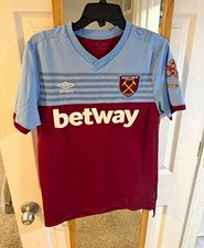 Umbro West Ham United Mark Noble #16 Men’s M Soccer Jersey 2019-20 Kit picture