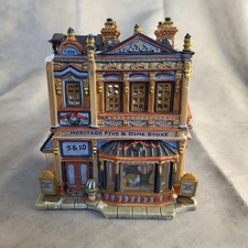 Vintage 2003 Lemax Heritage Five And Dime Christmas Village Building picture