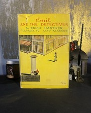 Emil and the Detectives | Erich Kastner | Rare 1st US Ed. | Doubleday REINFORCED picture