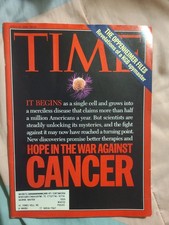 Time Magazine Volume 143 / Number 17 / Apr 25 1994: CANCER / Oppenheimer picture