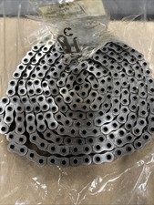 Peer Chain 08BRSS HP 08B Stainless Hollow Pin Roller Chain 10 FT NOS picture