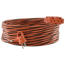 Conntek 50 ft  15A  Outdoor Extension Cord -  3 outlets picture