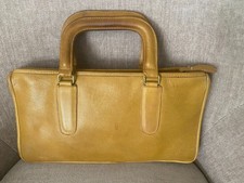 Vintage Coach NYC Carmel Glove Tanned 1026 Bonnie Cashin slim satchel picture