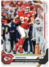 2026 Topps Now NFL Card #18 Travis Kelce Kansas City Chiefs PRESALE picture
