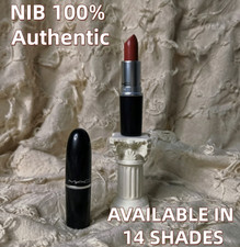 NIB Authentic MAC Lustreglass Sheer-Shine Hydrating Longwear Lipstick,14 shades picture