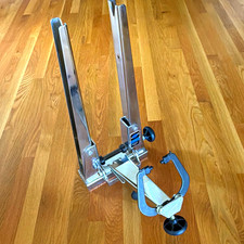 Park Tool TS-2.2 Professional Wheel Truing Stand Chrome Heavy Duty Bench Mount picture