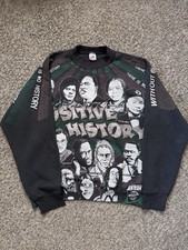 Grail 1990s Black History AOP Sweatshirt rare perfect condition Size XL picture