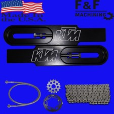 2024-2026 KTM Duke 390 swingarm extension Kit with Sprockets 