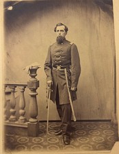 Unknown New York Staff Officer Civil War Albumen Photograph CDV picture