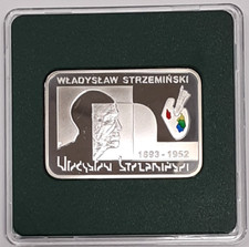 2009 Poland 20 Zloty Silver Coin of Wladyslaw Strzeminski Gem Proof in Case picture