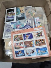 Huge Quantity of Disney Stamps - Many Sets - Many Different -Sheets - 85 Photos picture