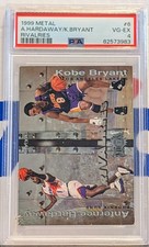 SkyBox 1999 Metal Rivalries Kobe Bryant/Anfernee Hardaway #6 PSA 4 picture