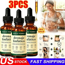 3X Mayaverra Lymphatic Drainage Drops,natural herbal formula,gluten-free~20%OFF picture
