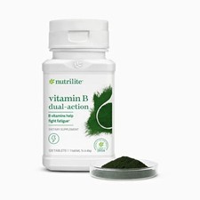 Amway Nutrilite Vitamin B Dual-Action General Wellness Tablets 120 Count picture