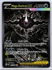 Mega Darkrai ex 116/084 SIR ME05 Pitch Black Pokemon TCG Illustration Rare picture