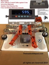 Livestock Scale Kit Cattle Hogs Sheep Goats Pigs Squeeze Chutes 20,000 lbs cap. picture